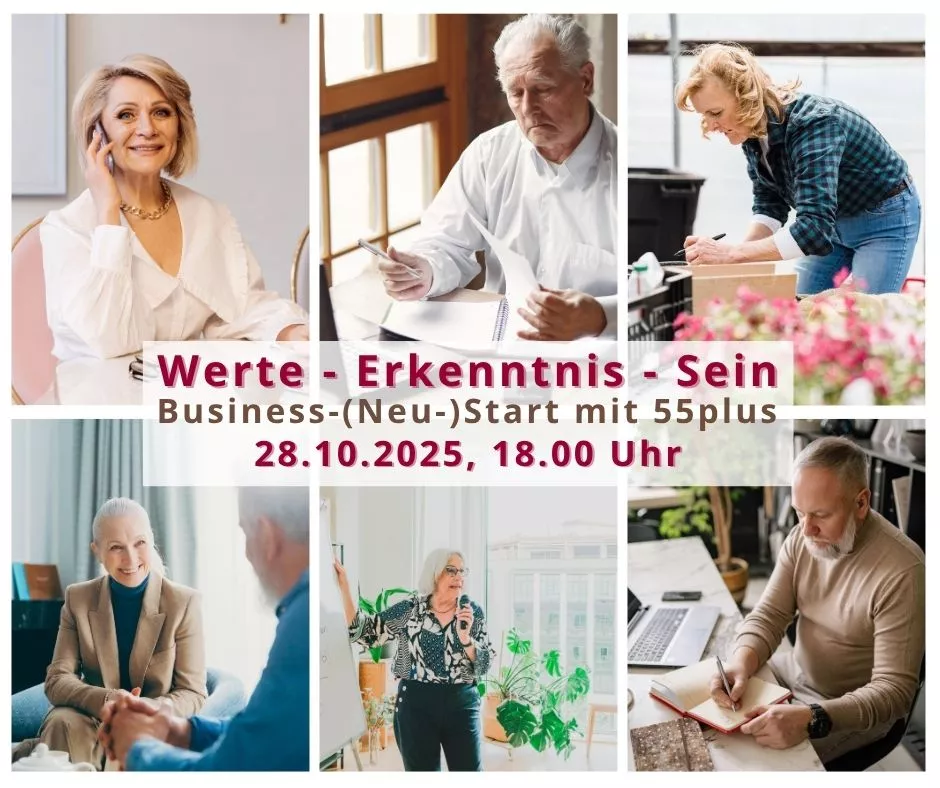 Business-Start mit 55plus