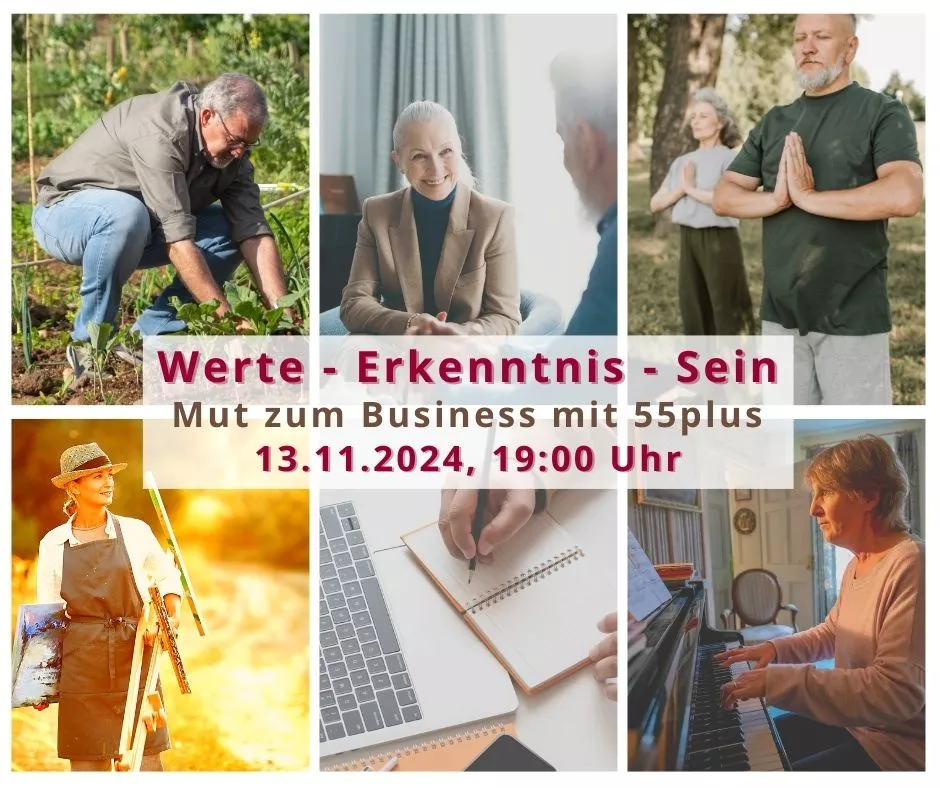 Mut zum Business mit 55plus Mut zum Business mit 55plus