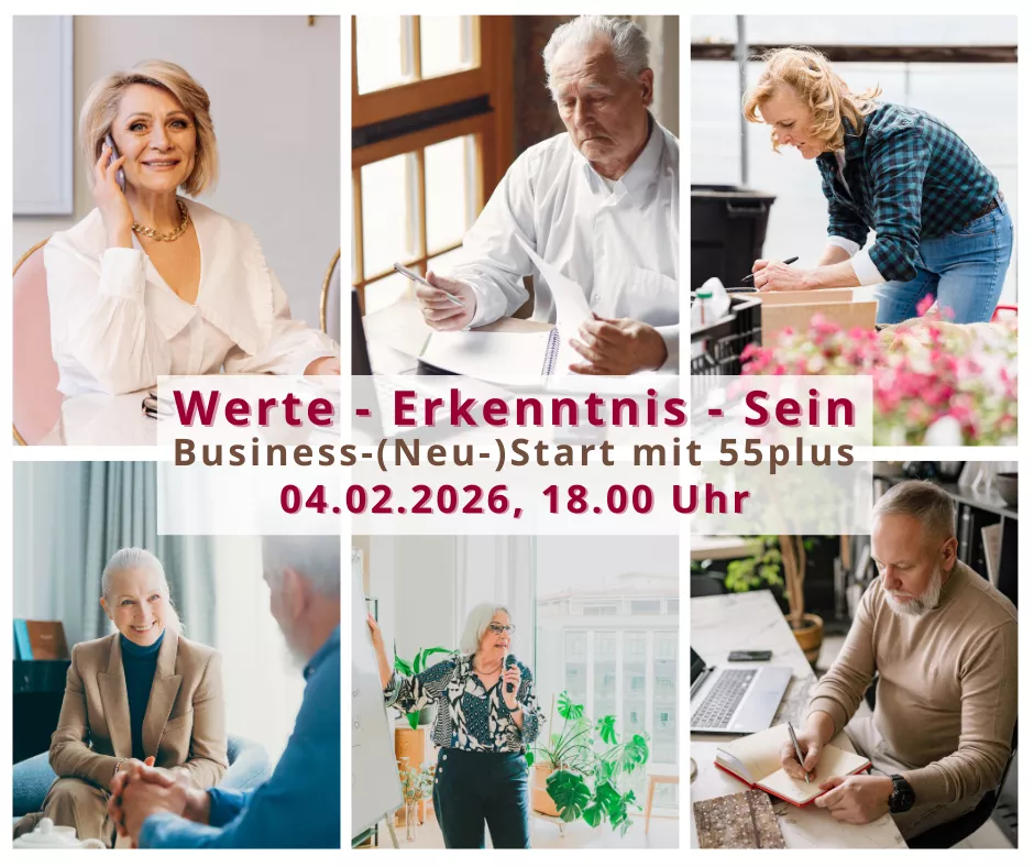 Business-Start mit 55plus