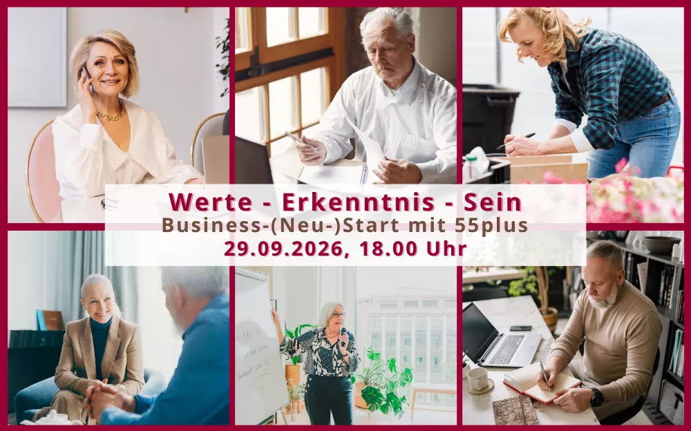Business-Start mit 55plus