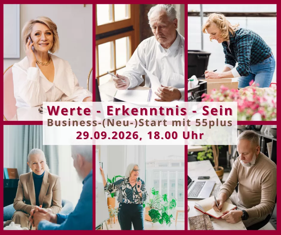 Business-Start mit 55plus